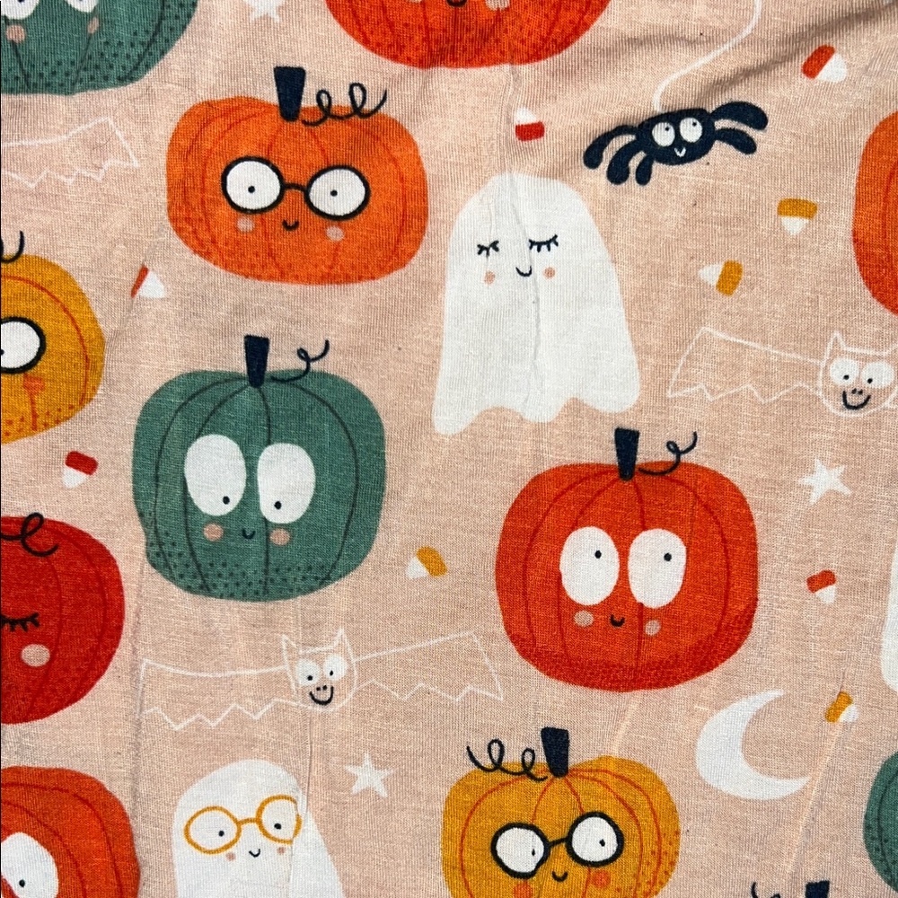 Little Sleepies pumpkin fall (retired print) bamboo pajamas | 9/10 - Picture 3 of 3